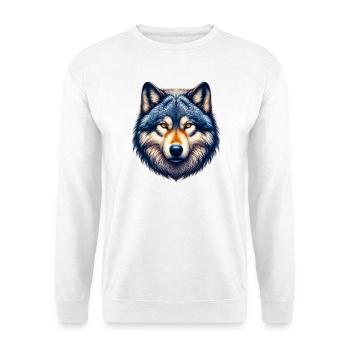 Wolf - Unisex Sweatshirt - white - Front