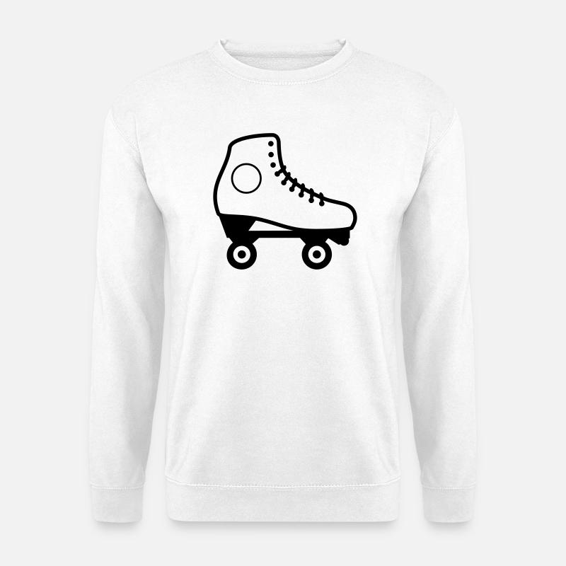 Artistic Roller Skate - Unisex Sweatshirt - white