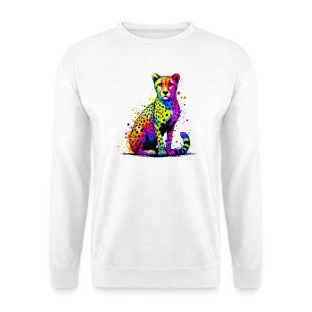 Cheetah - Unisex Sweatshirt - white - Front