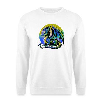 Dragon - Unisex Sweatshirt - white - Front