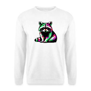 Raccoon - Unisex Sweatshirt - white - Front