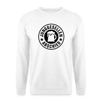 Bachelor Party Beer - Unisex Sweatshirt - white - Front