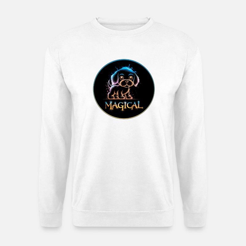 Magisches Hündchen - Unisex Pullover - Weiß