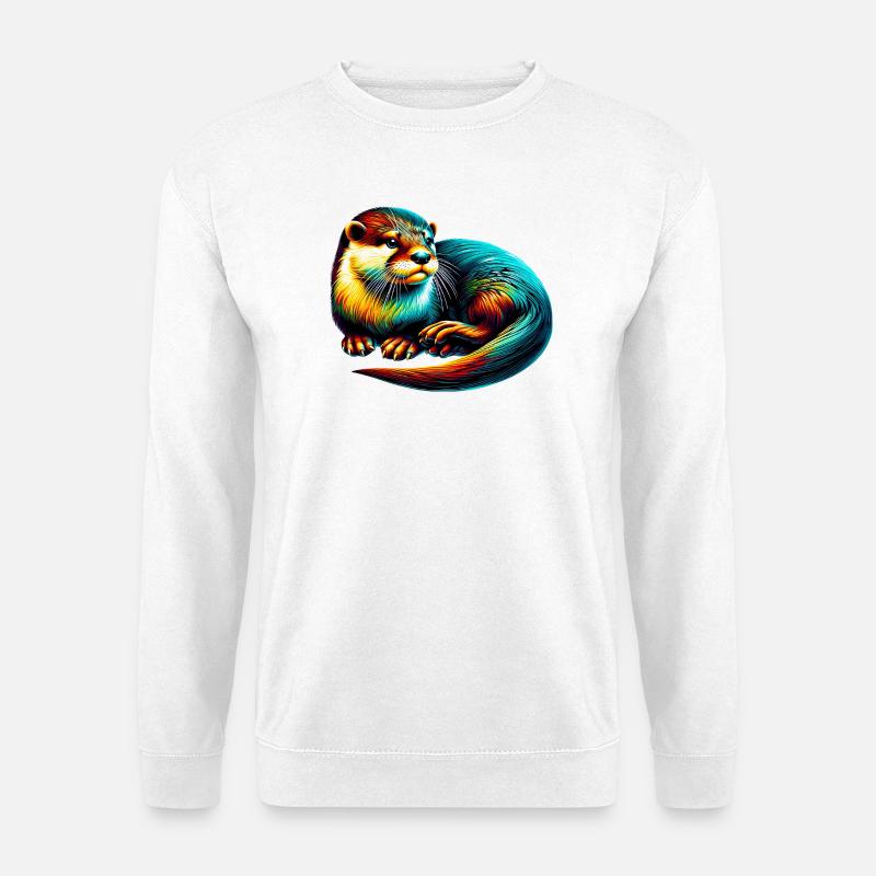 Otter - Unisex Sweatshirt - white