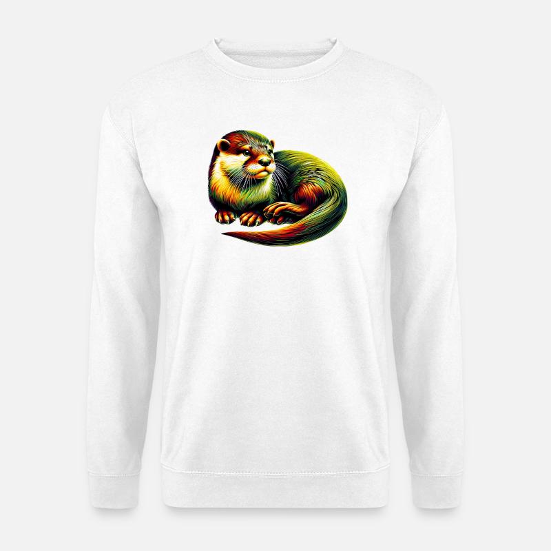 Otter - Unisex Sweatshirt - white
