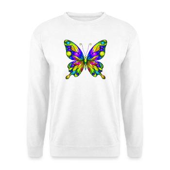 Butterfly - Unisex Sweatshirt - white - Front