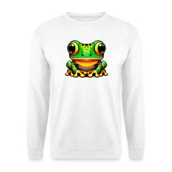 Frog - Unisex Sweatshirt - white - Front