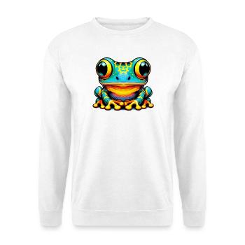 Frog - Unisex Sweatshirt - white - Front