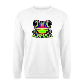 Frog - Unisex Sweatshirt - white - Front