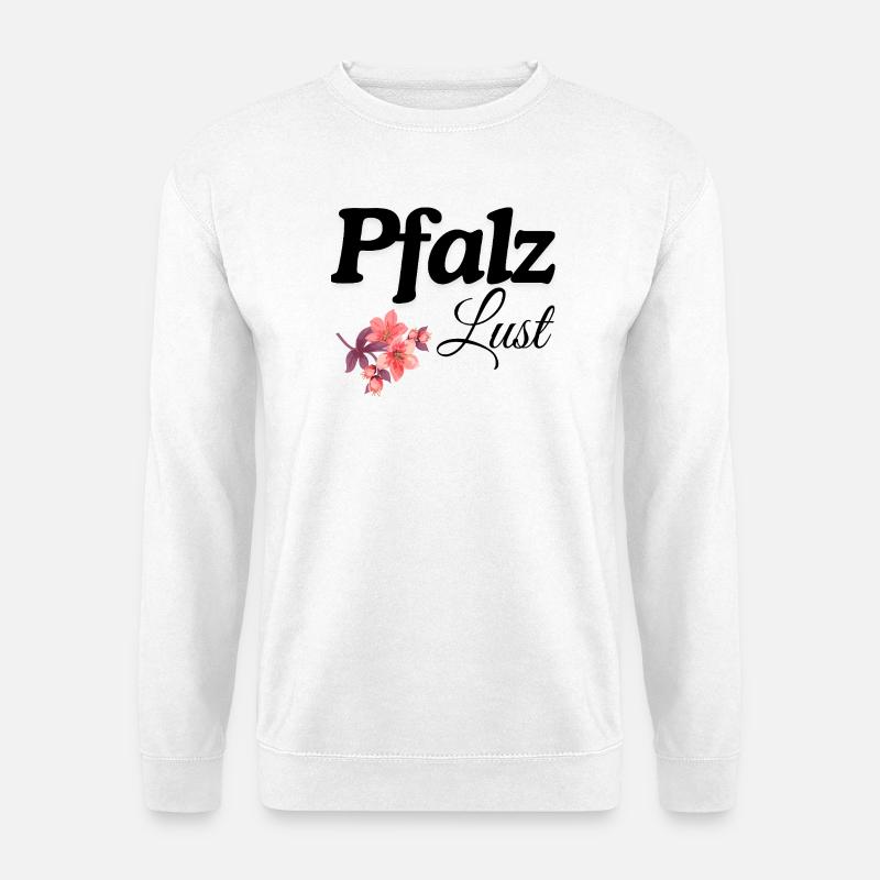 Pfalzblüte - Unisex Pullover - Weiß