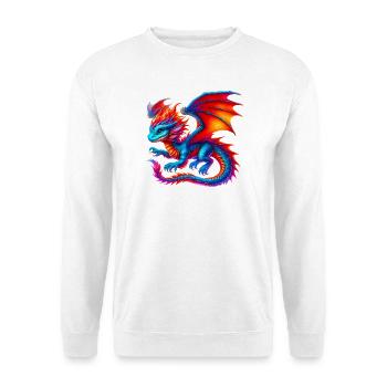 Dragon - Unisex Sweatshirt - white - Front