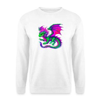 Dragon - Unisex Sweatshirt - white - Front