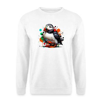 Puffin - Unisex Sweatshirt - white - Front