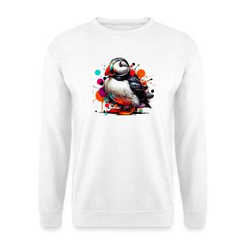 Puffin - Unisex Sweatshirt - white - Front