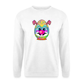 Cadeaux pour Pâques - Easter Eggs Clown - Sweat-shirt Unisexe - blanc - Devant