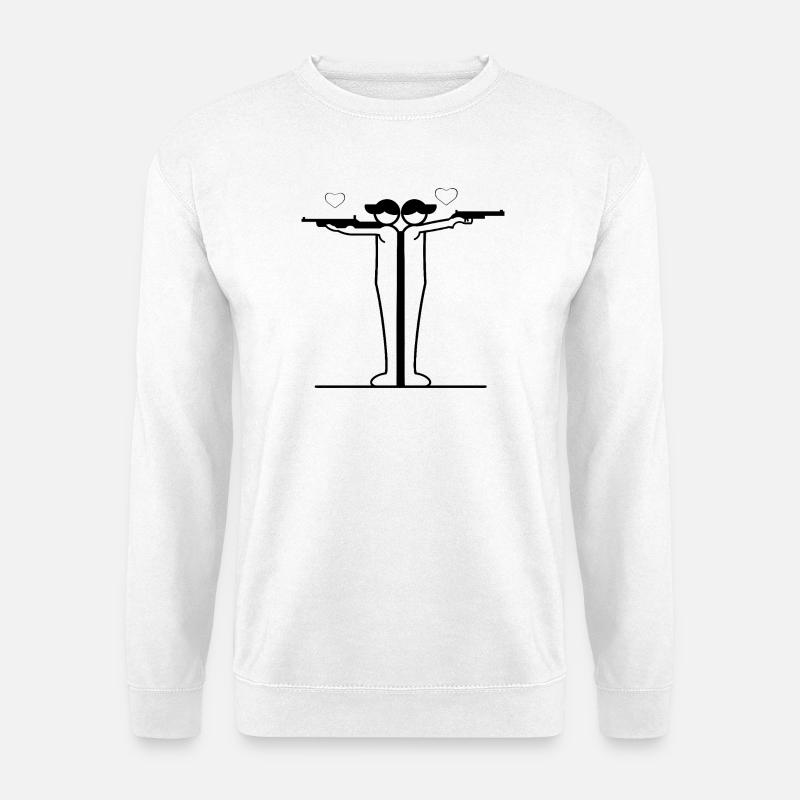 Sportschützen - Unisex Pullover - Weiß