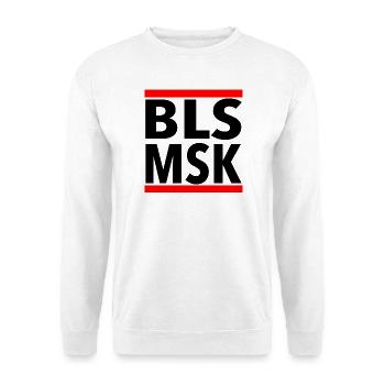 BLSMSK Motiv - Unisex Pullover - Weiß - Vorne