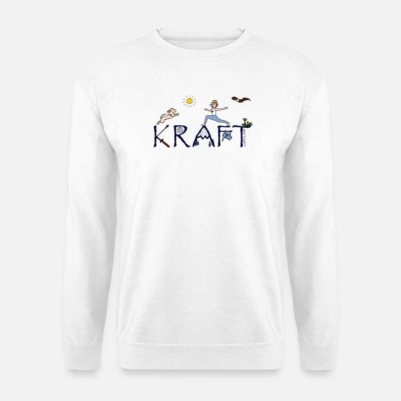 Bliss and Paw - Kraft - Unisex Pullover - Weiß