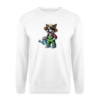 Bostie Gärtner - Unisex Pullover - Weiß - Vorne