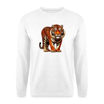 Tiger - Unisex Sweatshirt - white - Front