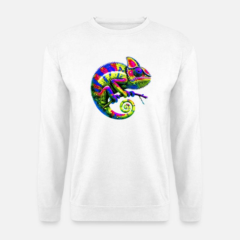 Chamäleon - Unisex Pullover - Weiß