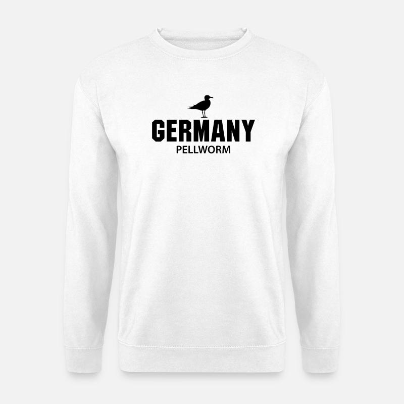 Pellworm GERMANY - Unisex Pullover - Weiß