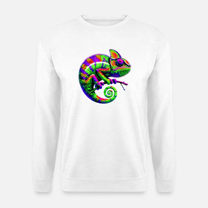 Chamäleon - Unisex Pullover - Weiß
