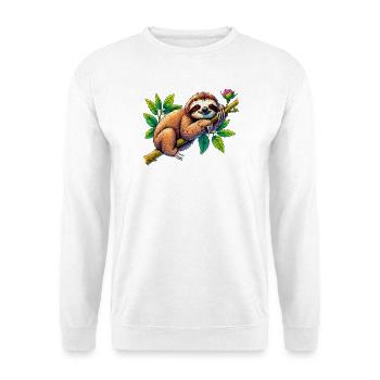Paresse - Sweat-shirt Unisexe - blanc - Devant