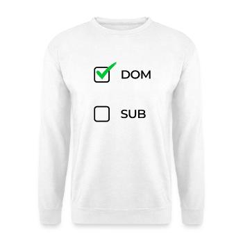 Dom Wahl - Unisex Pullover - Weiß - Vorne