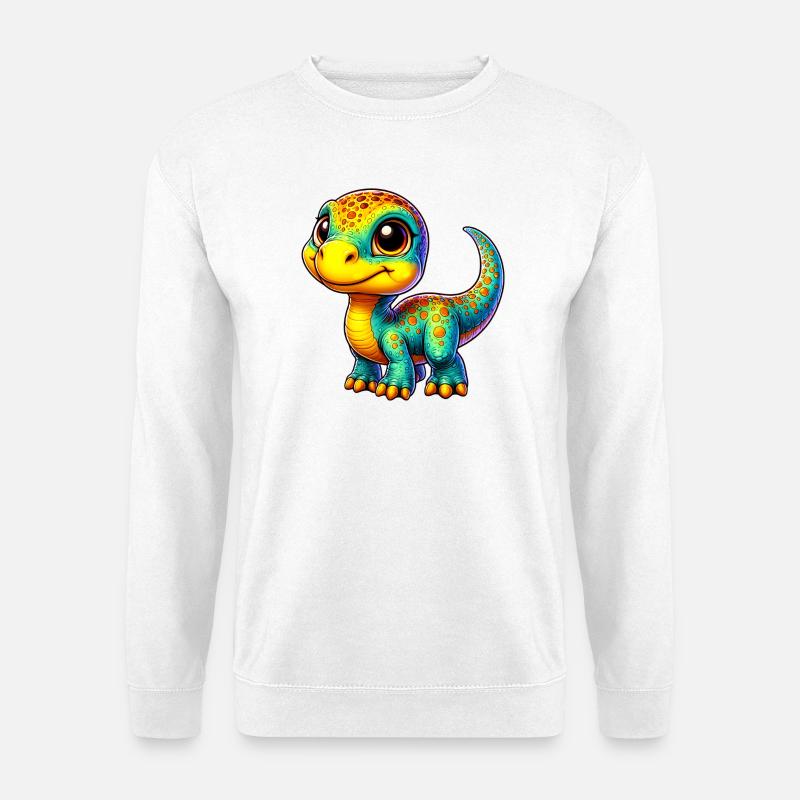 Dinosaurier - Unisex Pullover - Weiß