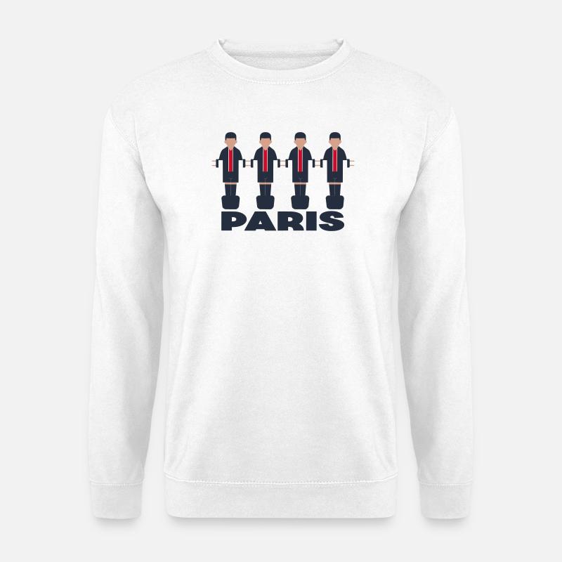 Paris - Unisex Pullover - Weiß