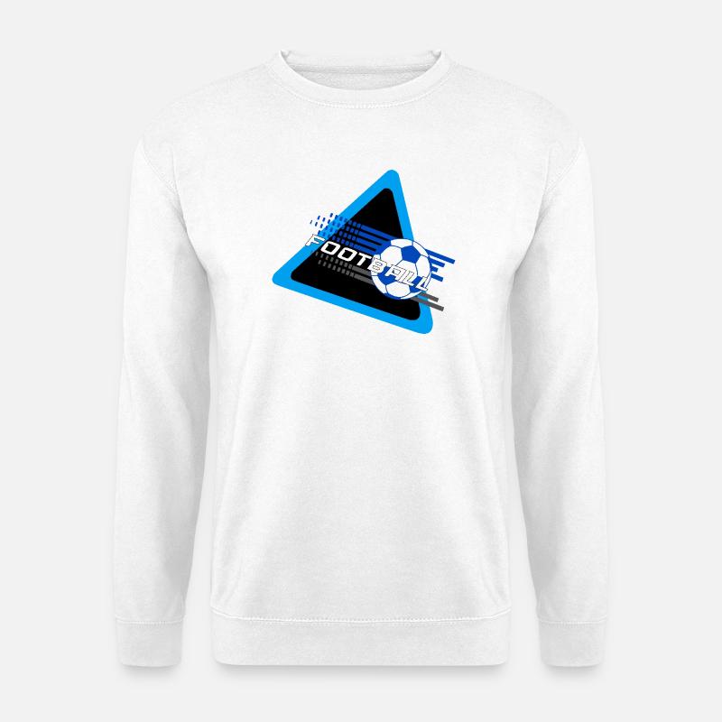 Fußball - Unisex Pullover - Weiß