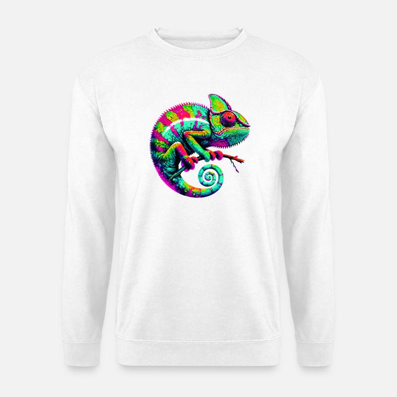 Chamäleon - Unisex Pullover - Weiß