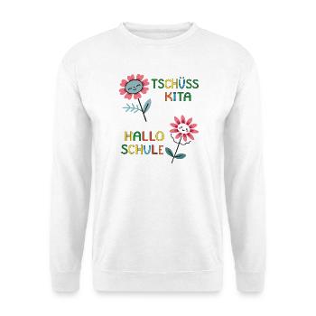 Goodbye Kita Hello School - Unisex Sweatshirt - white - Front