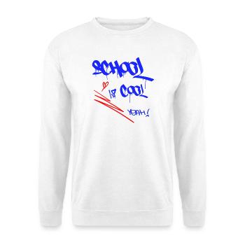School is cool, Einschulung - Unisex Pullover - Weiß - Vorne