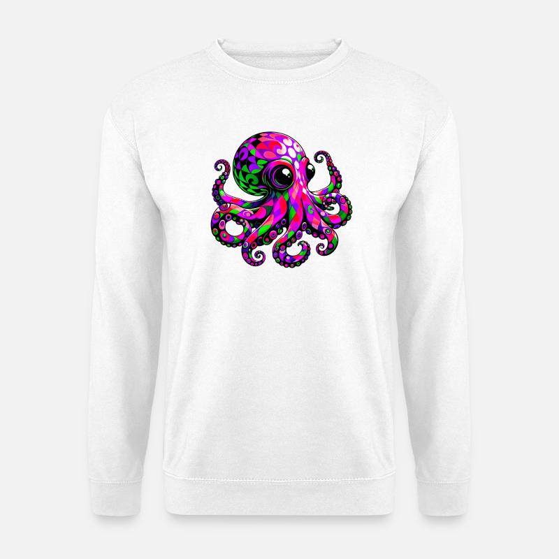 Octopus - Unisex Sweatshirt - white