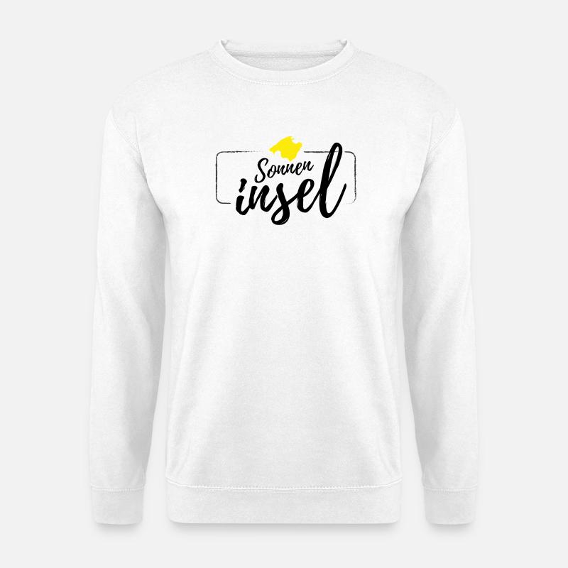 Sonneninsel Mallorca / Malle - Unisex Pullover - Weiß
