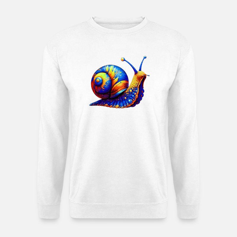 Snail - Unisex Sweatshirt - white