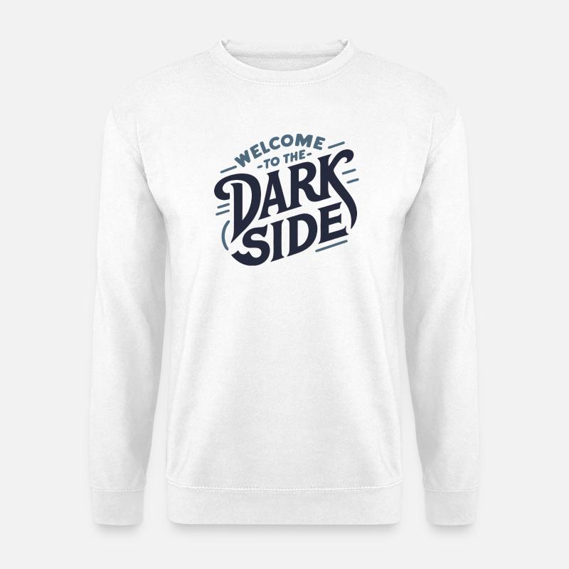 Die dunkle Seite - Unisex Pullover - Weiß