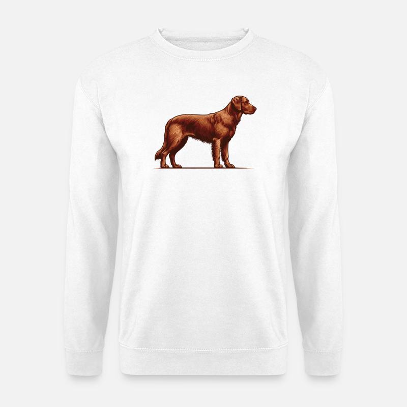 Chesapeake Bay Retriever - Unisex Pullover - Weiß