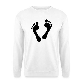 Cœur pieds nus - cœur pieds nus - Sweat-shirt Unisexe - blanc - Devant
