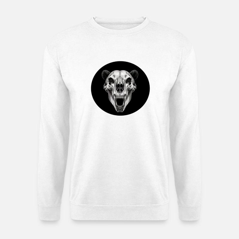 Skull - Unisex Sweatshirt - white