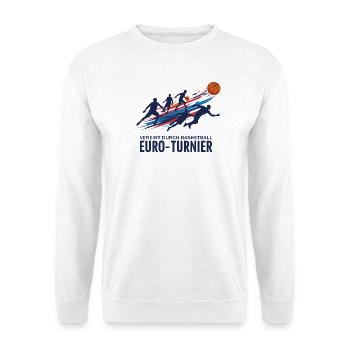 Basketball Turnier - Unisex Pullover - Weiß - Vorne