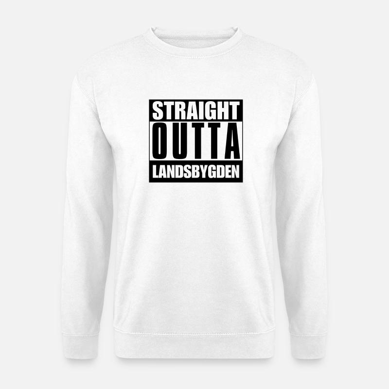 Direkt auf dem Land - Unisex Pullover - Weiß