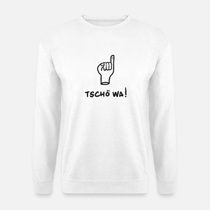 Aachen - Tschö wa! - Unisex Pullover - Weiß