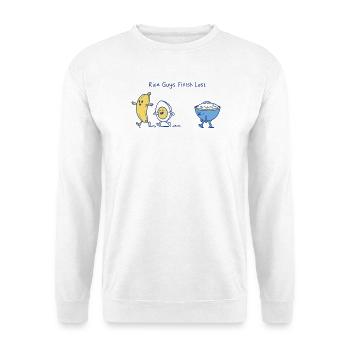 Breakfast Race - Unisex Sweatshirt - white - Front