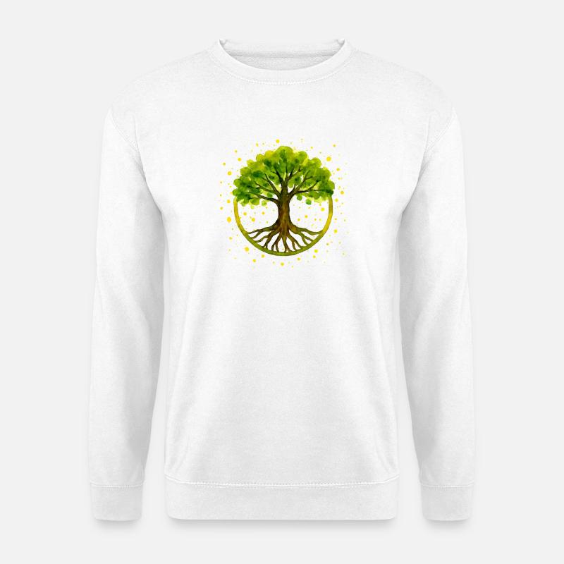 Tree - Unisex Sweatshirt - white