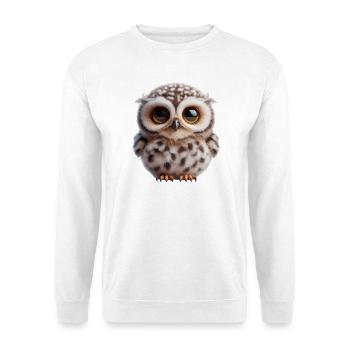 Cute Owl - Unisex Sweatshirt - white - Front