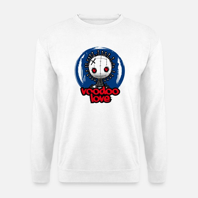 Voodoo-Liebe - Unisex Pullover - Weiß