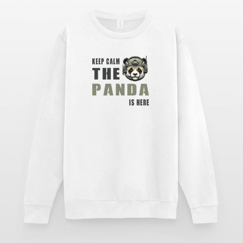 Tactical Panda – Keep Calm Unisex Sweatshirt